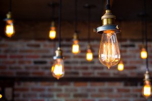 Updated light fixtures